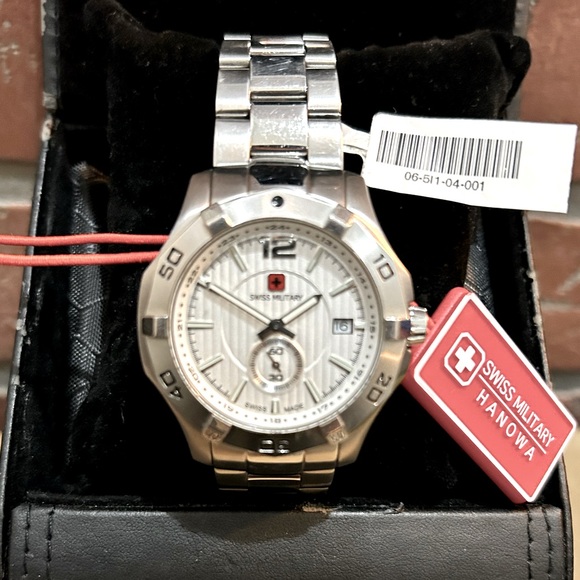 Swiss Military (Hanowa) men’s divers watch. Stainless steel Vintage - Picture 1 of 8